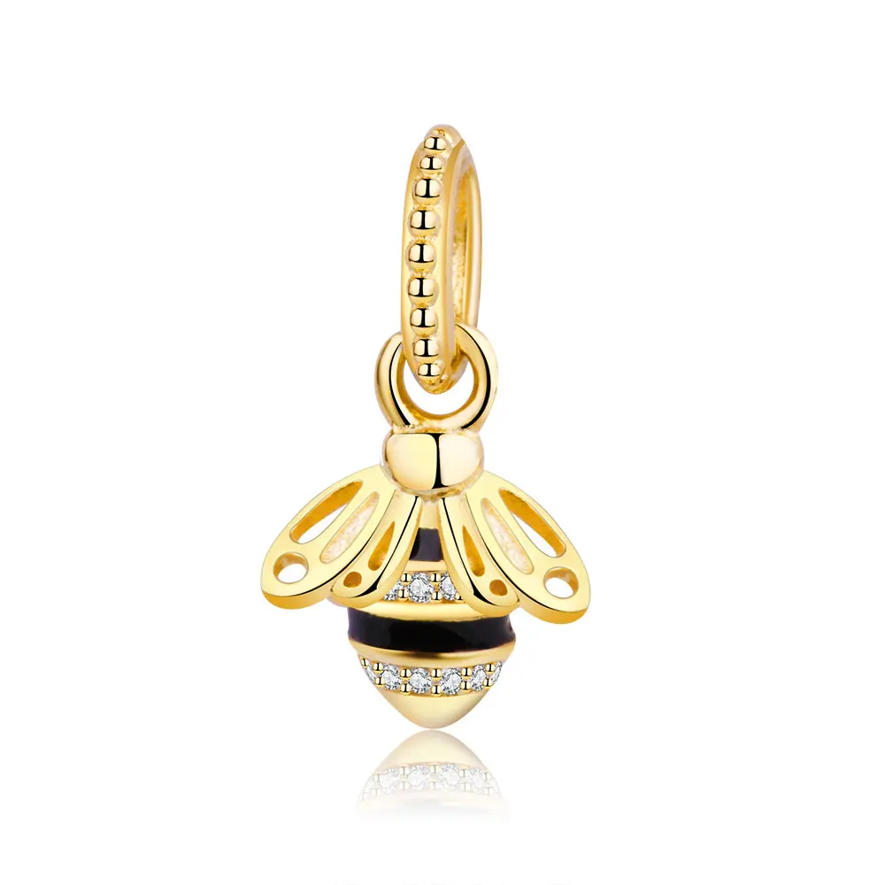Женский браслет из серебра 925 пробы с подвеской|beads fit|original pandoraoriginal pandora charms |