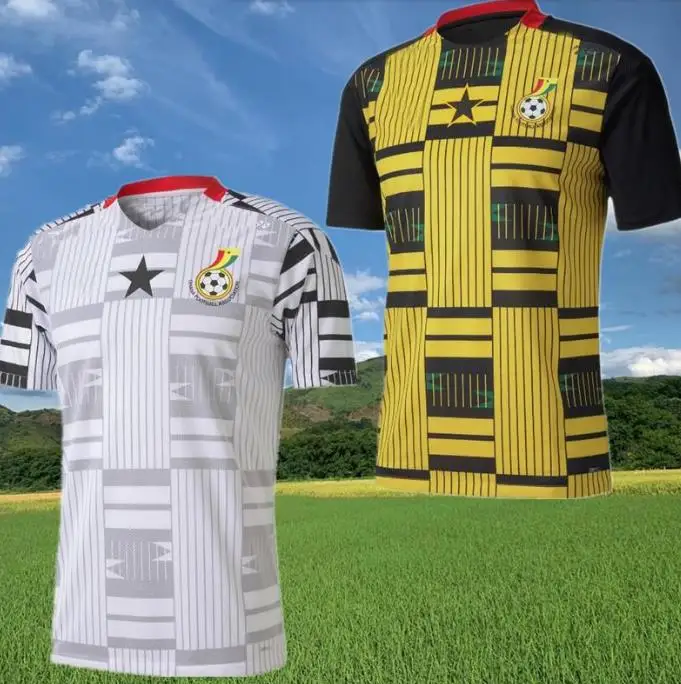 

Ghana THOMAS national team Jerseys 2020 21 SCHLUPP KUDUS J.Ayew Caleb Ekuban Samuel Owusu Home Away Football shirt