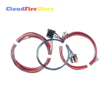 Rear Door Stereo Speaker Upgrade Cable Wires Harness For VolksWagen Golf 6 MK6 MK7 Je tta MK5 Polo Tiguan Touran