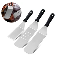 steak frying spatula leak spatula stainless steel pizza spatula barbecue grill scraper kitchen tools barbecue accessories