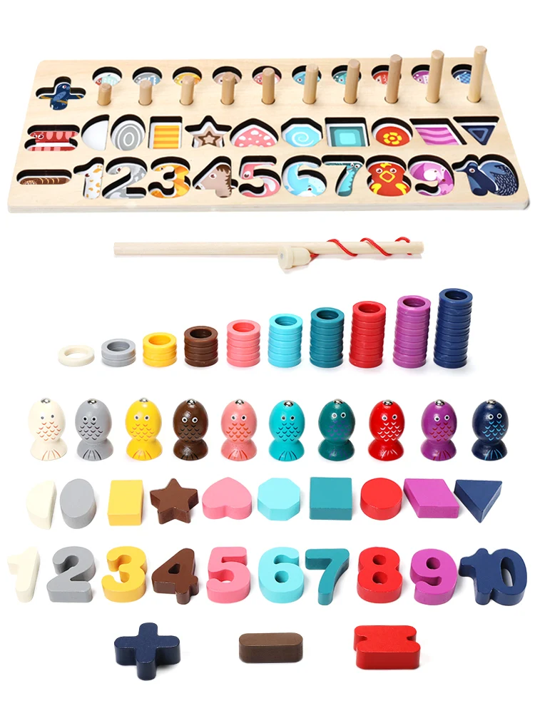 

Young children toys digital puzzle building blocks early education intellectual development brain old half boys and girls baby