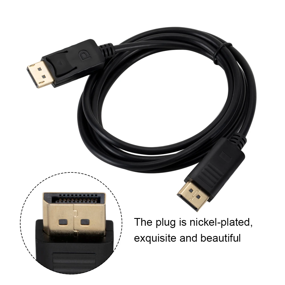 1 8 м Hdmi совместимый кабель видео аудио адаптер DP штекер к Дисплей порт для ПК HDTV