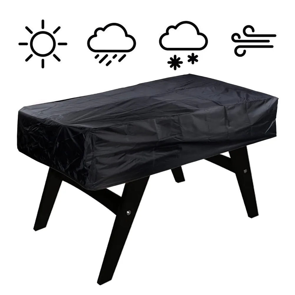 

Durable Dust Proof Foosball Table Cover Waterproof Dustproof Cover Indoors Outdoors Scratch Rectangular Patio Table Covers