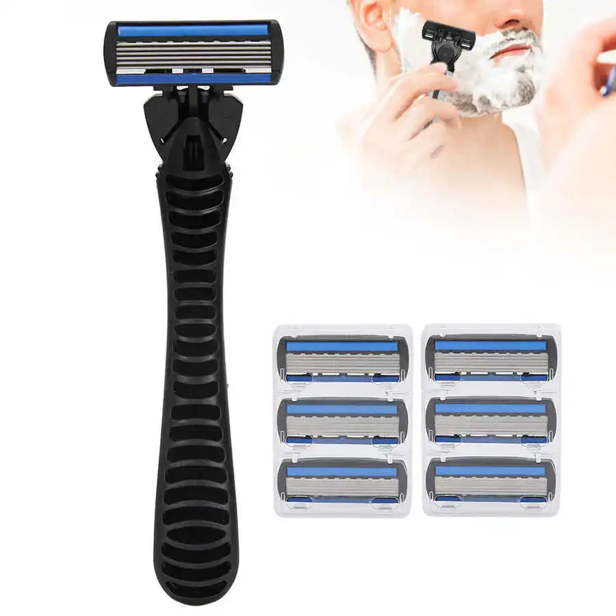 Безопасные бритвенные лезвия набор бритвы из нержавеющей стали портативная