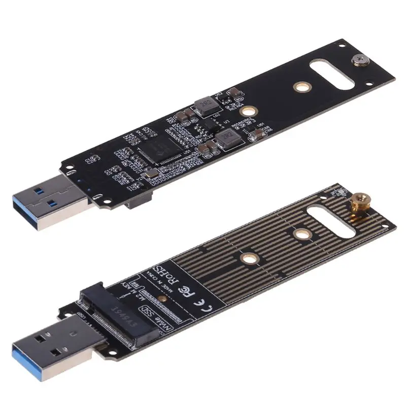 Портативный высокопроизводительный адаптер NVME на USB M.2 SSD для карты 3 1 Type A