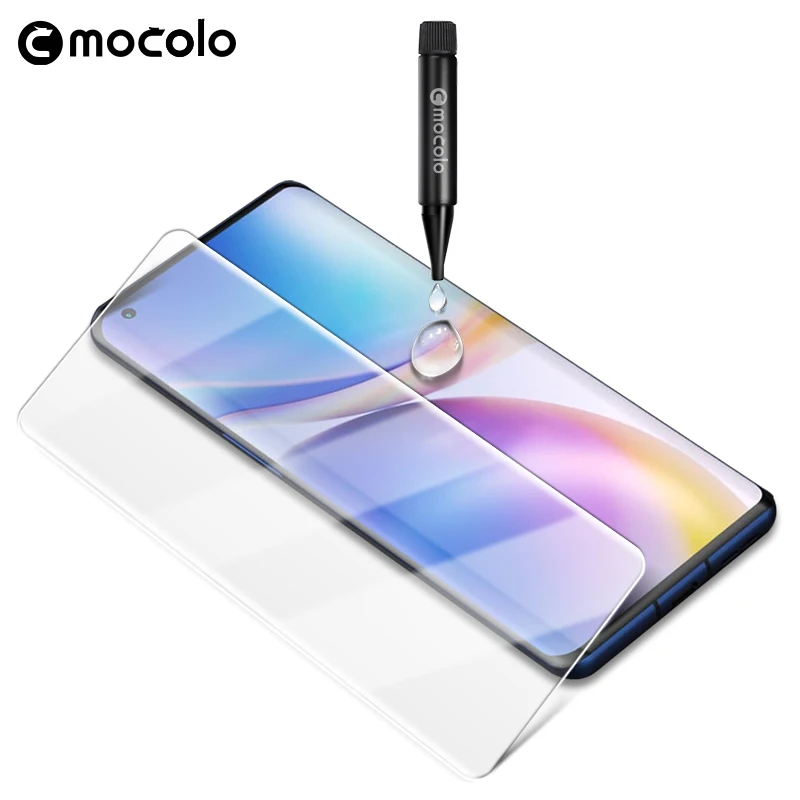 Najtaniej Dla OPPO Znajdź X2 X3 X5 Pro Ochraniacz Ekranu Mocolo Płyn Klejony Zakrzywione Szkło Hartowane UV Dla OPPO Znajdź X2 X3 Ochraniacz Ekranu