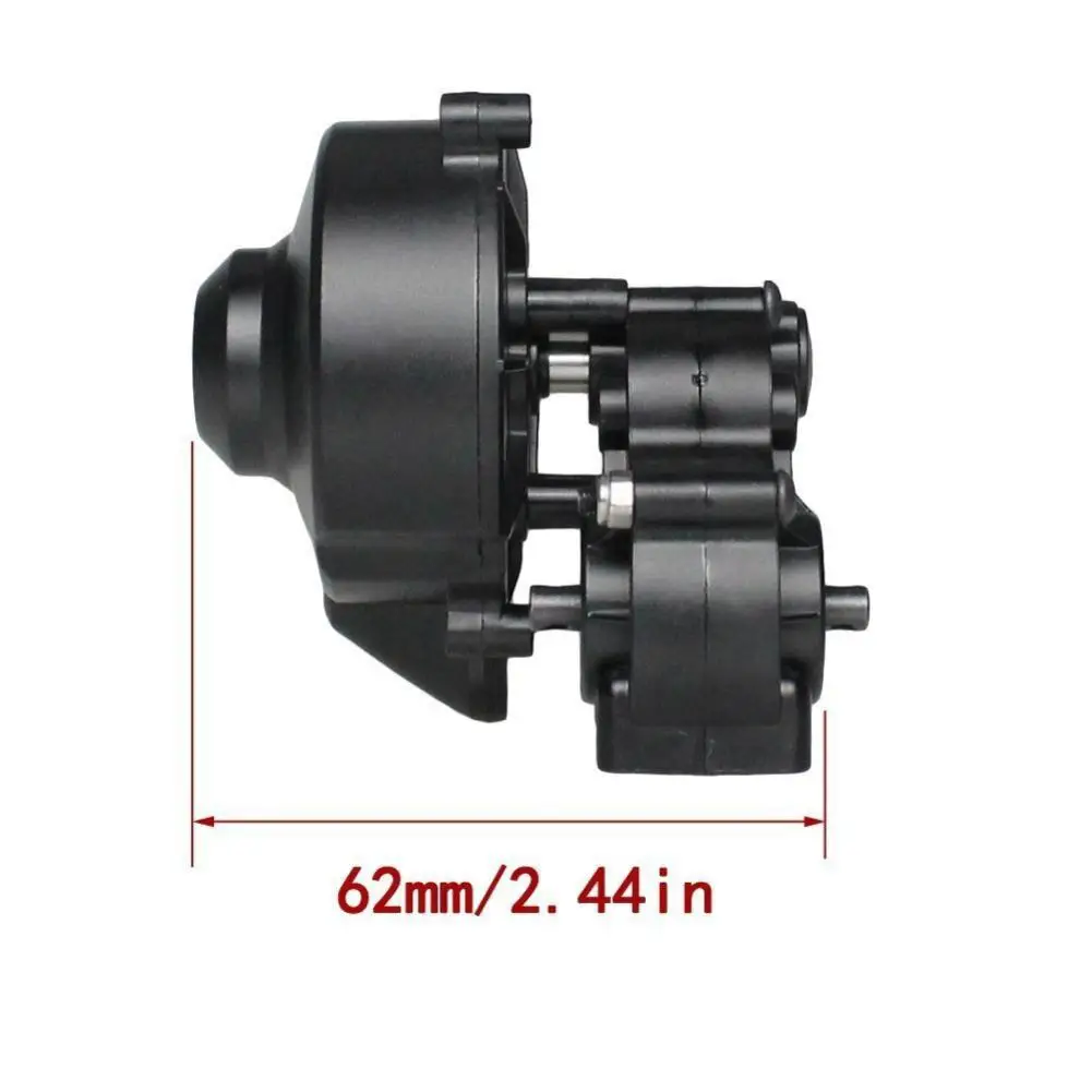 

RCtown Medium Gearbox with Motor Gear For Scx10 Climbing Car Upgrade Accessories