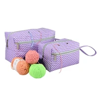 women tote yarn storage bag large capacity crochet knitting bags yarn storage wool yarn balls holder bag mom multi functional