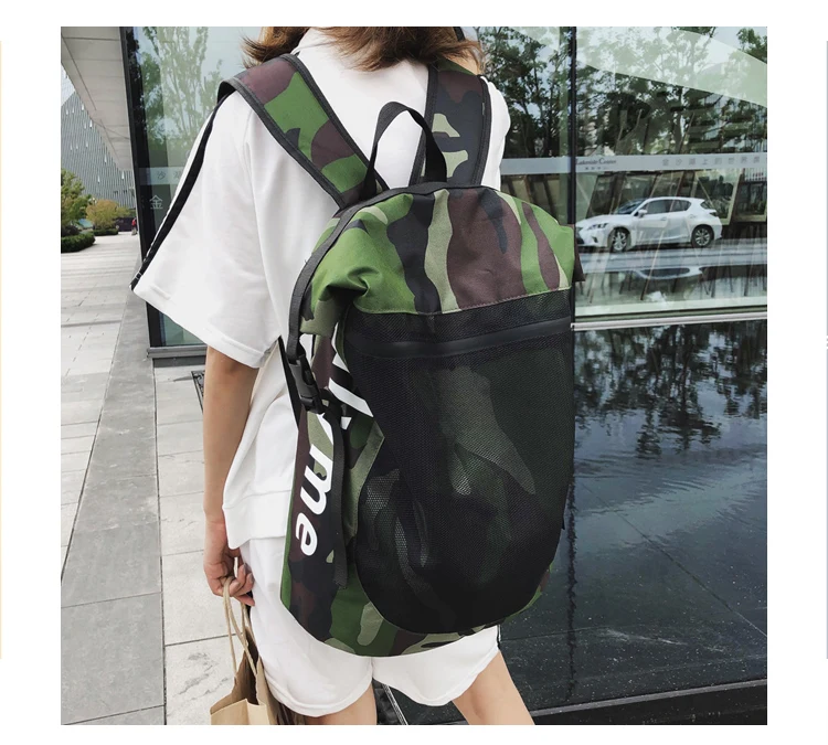 

BB1113 2021 new Wild high school and university birthday department backpack tide brand canvas backpack