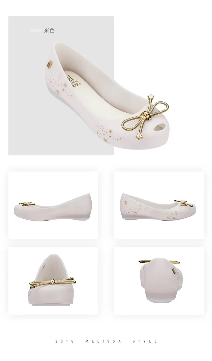 Melissa Ultragirl Mickey/Новинка года; женские сандалии на плоской подошве; Брендовая женская прозрачная обувь; сандалии Melissa; женская прозрачная обувь