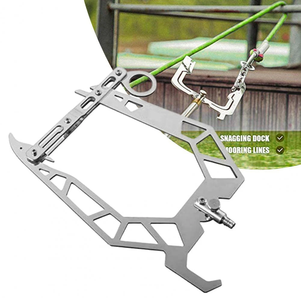 Профессиональный Телескопический крючок для лодки с резьбой на большие