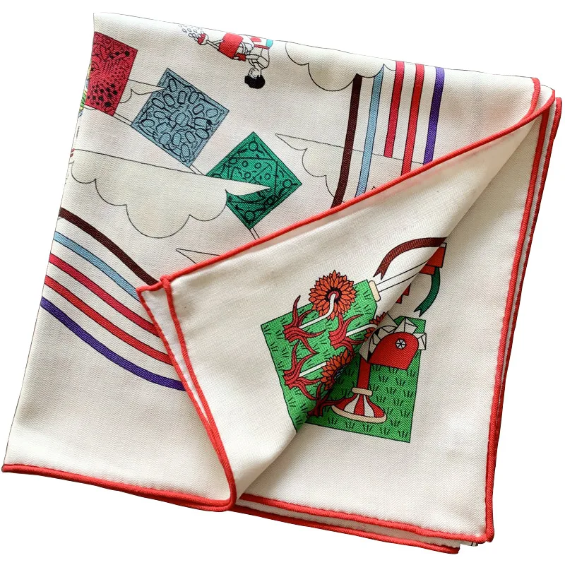 Шелковый кашемировый шарф 135 см женский зимний турецкий хиджаб Дизайнерские