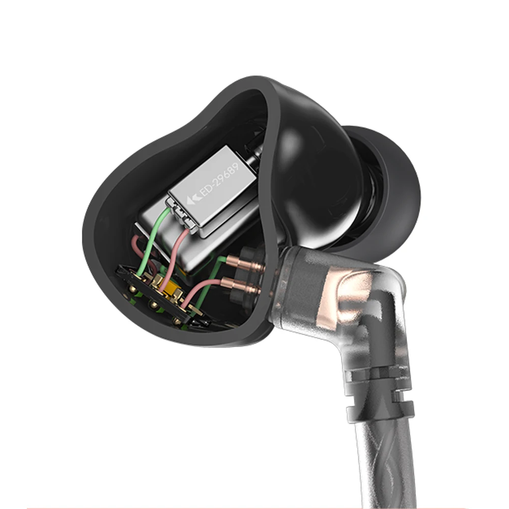 Наушники NFAUDIO NF2u Hi-Fi 2Unit Knowles Balance Armor Внутриканальные наушники монитор с 0 78 мм