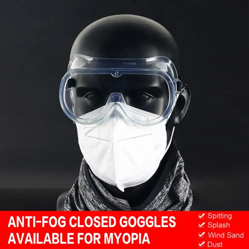 Transparent Goggles Fully Enclosed Anti-splash Anti-fog Myopia SL- 88/SL-69 | Автомобили и мотоциклы