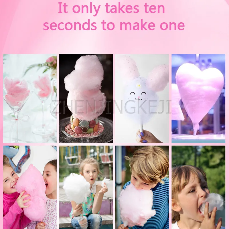 Машина для производства хлопковой конфеты Портативная установка электрическое