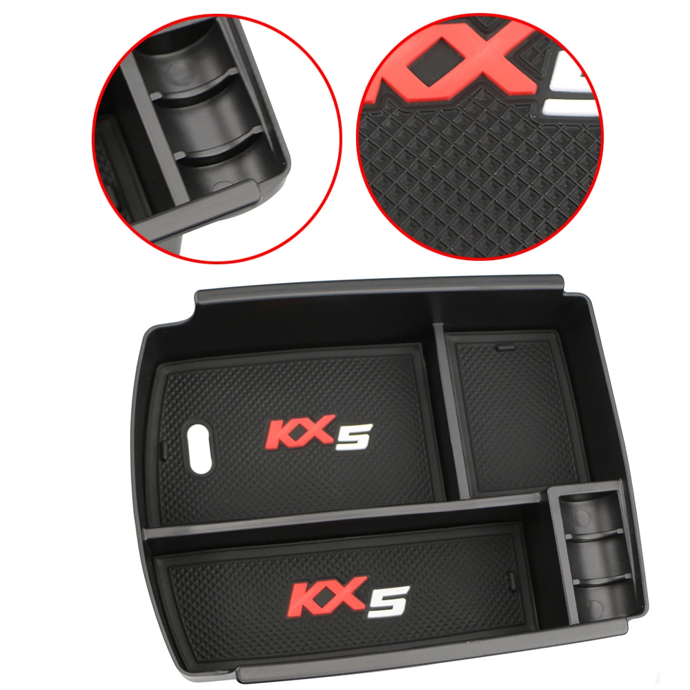 ABS центральный хранимый спутник подлокотник контейнер коробка для Kia Sportage QL KX5(не использовать во время ручной авторегистратор)- Запчасти