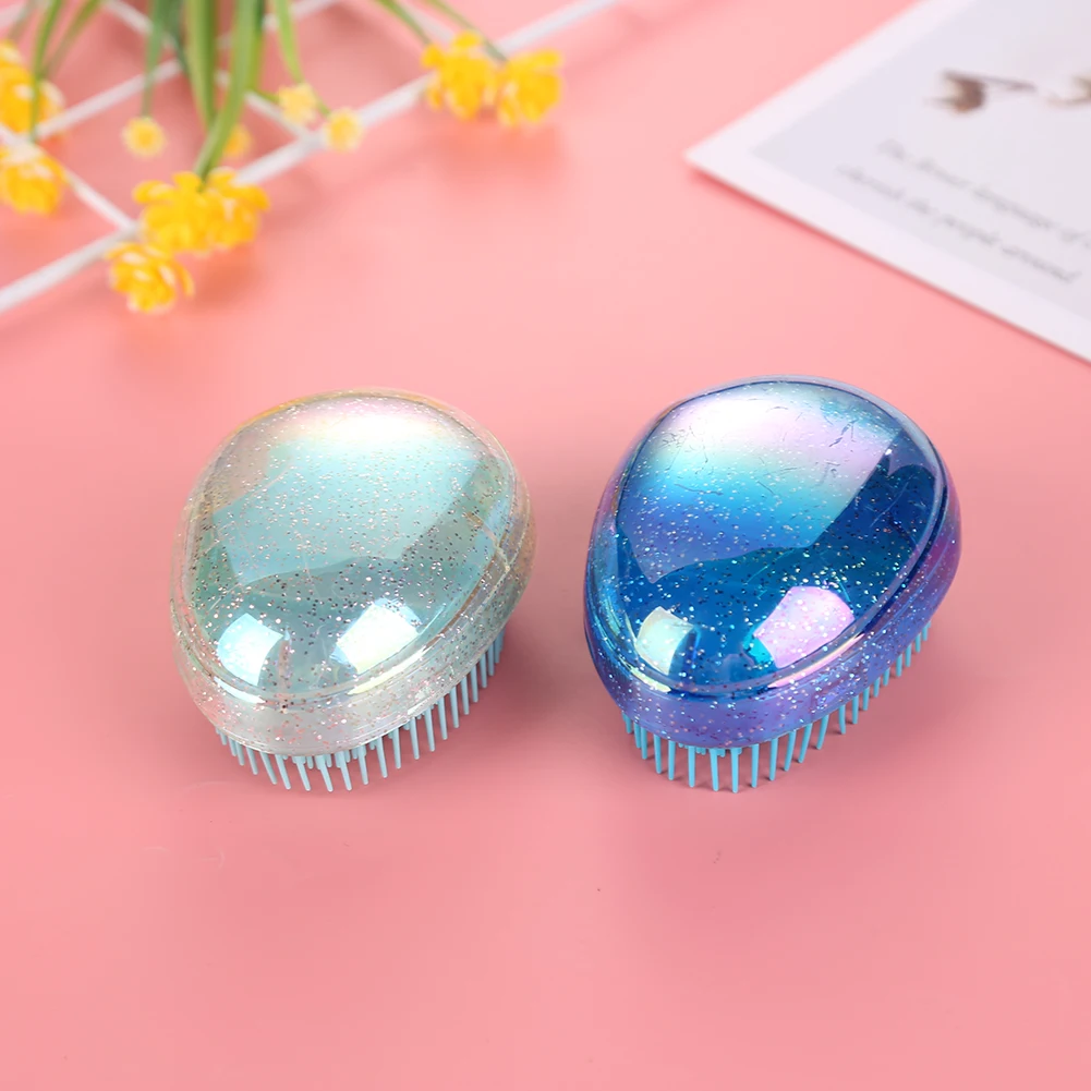 

Расческа для распутывания яиц, инструменты для укладки круглой формы, щетки для волос, расческа для распутывания волос, для уменьшения выпа...