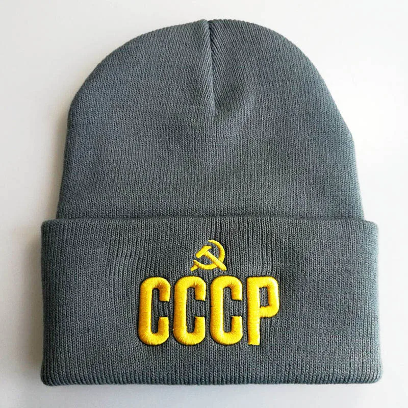 Новинка; зимняя женская вязаная шапка с русскими буквами; мягкая теплая мужская хлопковая шапка; модная шапка с вышивкой в виде граффити; шапка унисекс - Цвет: Y3