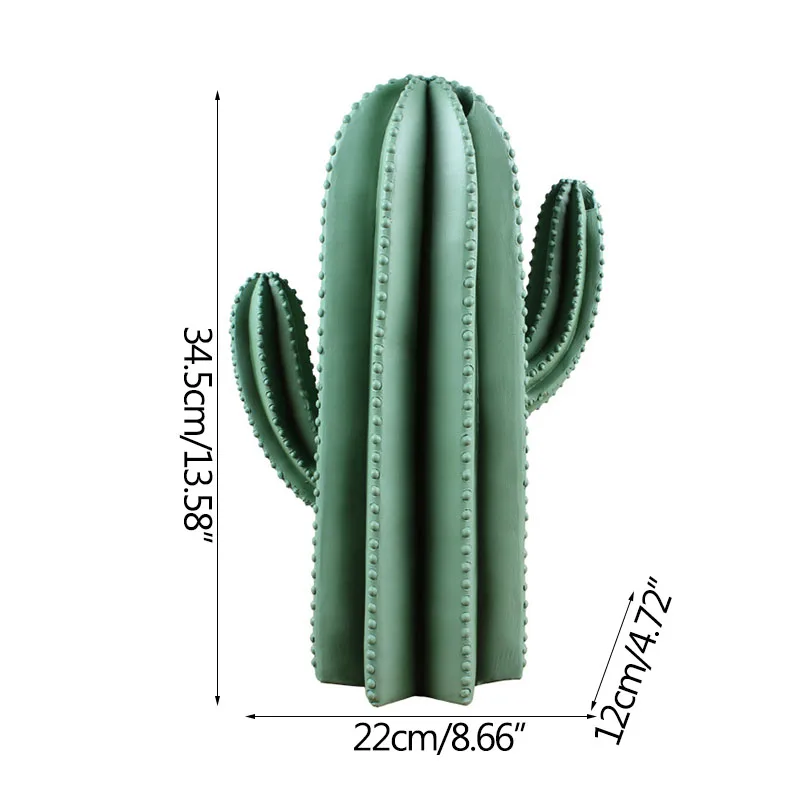

Modern Simple Cactus Ornaments Home Living Room Porch Bedroom Flower Arrangement Decoration Resin Crafts Home Decorations