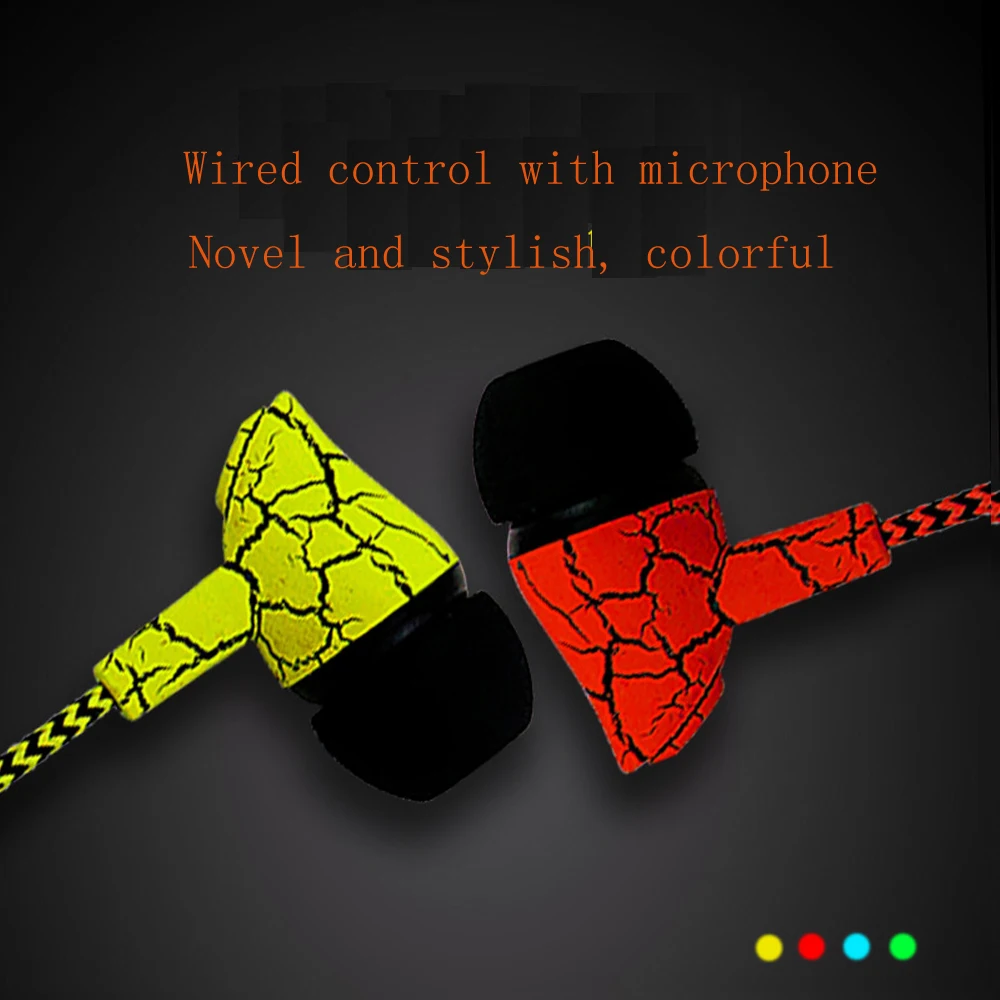 10 шт. спортивные наушники проводные плотно прилегающие к уху супер бас 3 5 мм