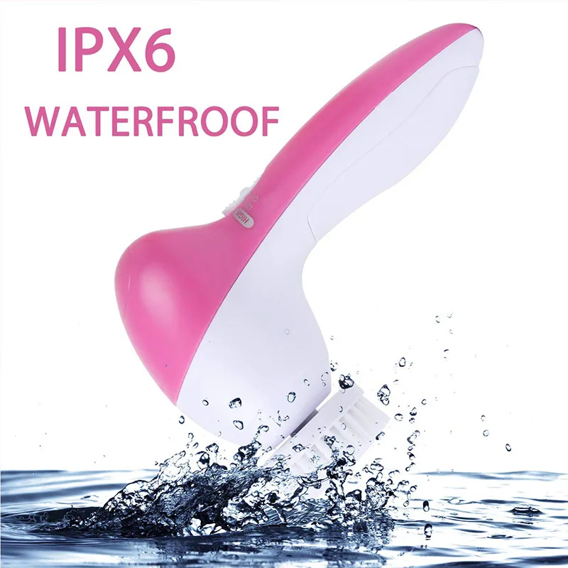 

5 in 1 silicone cleanser, Deep Cleanser, pore cleanser, facial massage, skin care, waterproof makeup brush