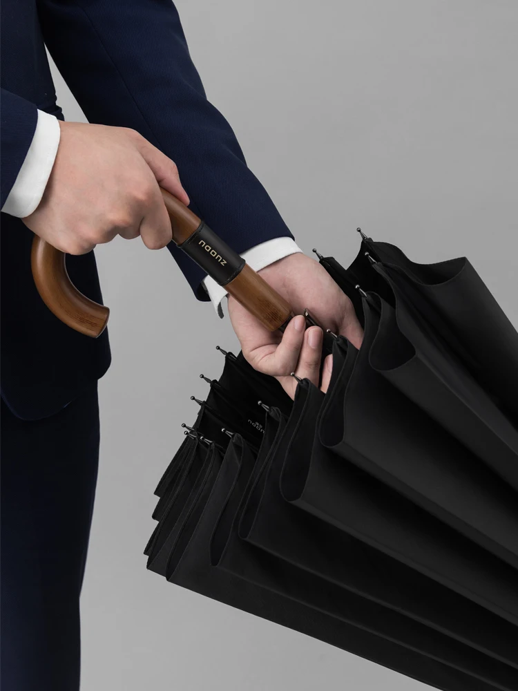 Economici Ombrello Giapponese Manico Lungo Ispessito Dritto Antivento Creativo Forte Grandi Ombrelli Uomo Guarda Chuva Prodotti Per La Casa DF50YS