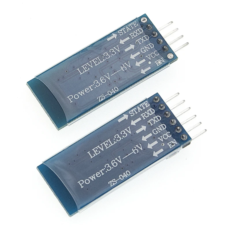 20 шт HC-05 HC-06 master-slave 6pin/4pin анти-реверс, встроенный Bluetooth серийный проходной модуль, беспроводной Серийный