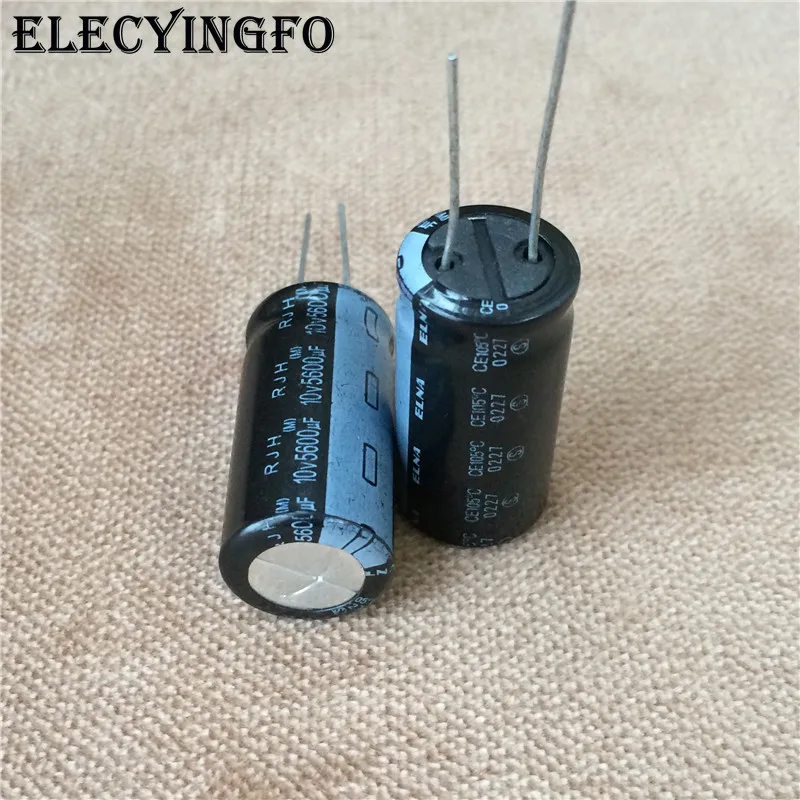 

50pcs 5600uF 10V5600UF ELNA RJH Series 16x32mm Super Low Impedance 10V5600uF Audio Capacitor