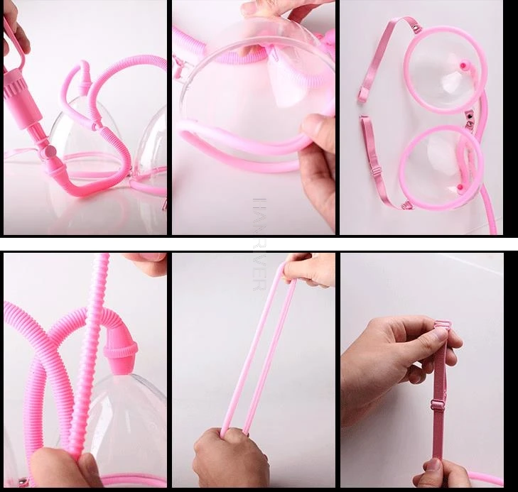 Электрический вакуумный массажер для груди насос увеличения большой