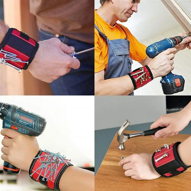 Магнитный браслет портативный инструмент магнит для сумки электрик запястья