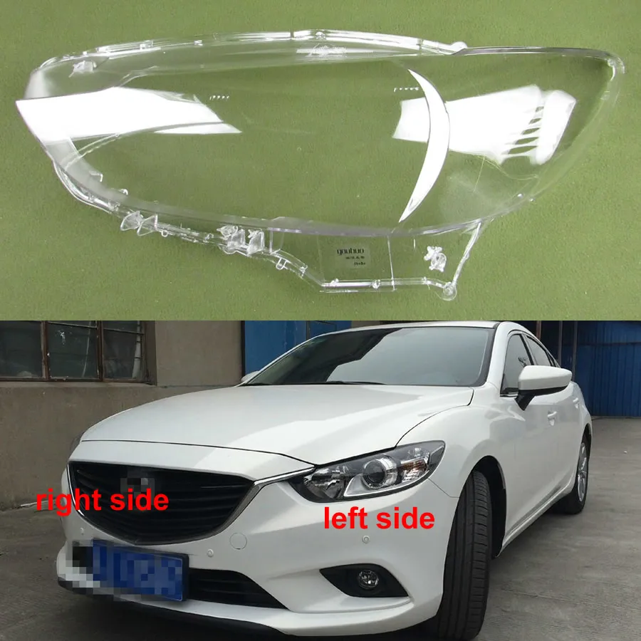 Прозрачная накладка на фару для Mazda 6 Atenza 2013 2016 грыжа абажур фару|Корпус| |