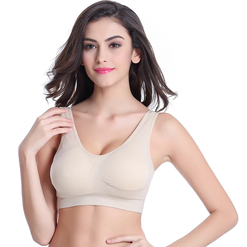 Ecmln дропшиппинг, M-XXL, XXXL, 4XL, 5XL, большой размер, спортивный бюстгальтер, черный, белый, дышащий, без косточек, для сна, на каждый день, бюстгальтер для йоги, женский топ с подкладкой