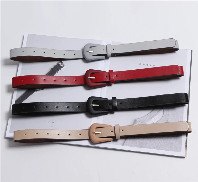 

Jeans Women Belt Fashion Design Women Buckle Waist Belts Leather Strap High Quality Cummerbund Waistband for Girl Dress SW218