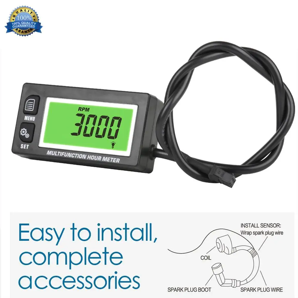 Многофункциональный счетчик часов Φ с часами 2 и 4 тактами для лодки небольшим