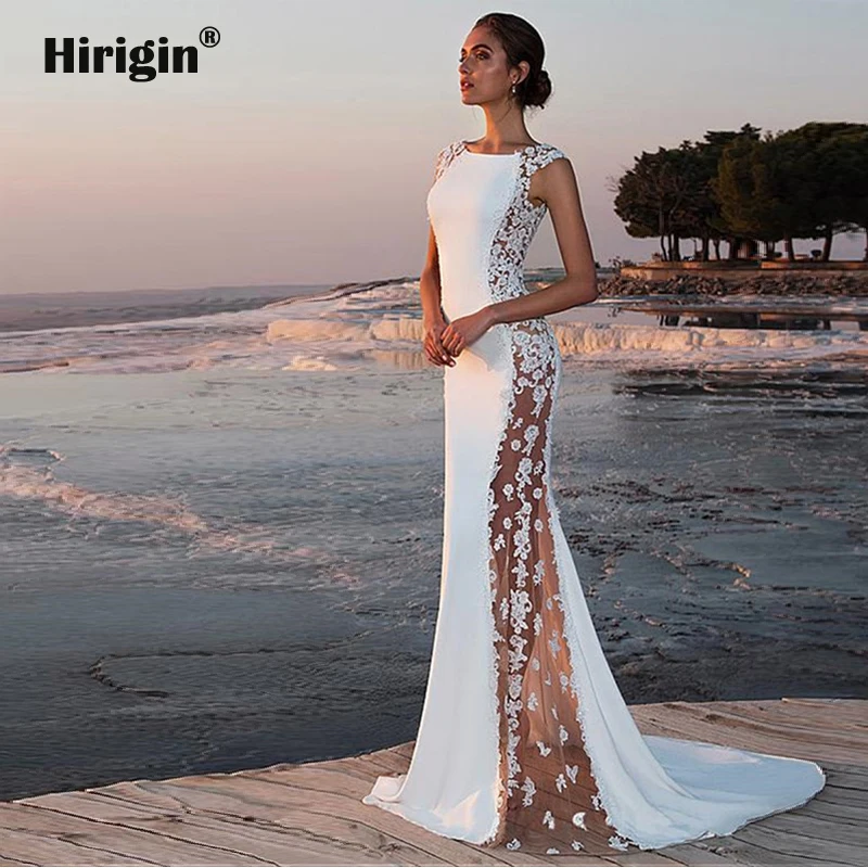 Женское вечернее платье без рукавов прозрачное однотонное с цветочным кружевом