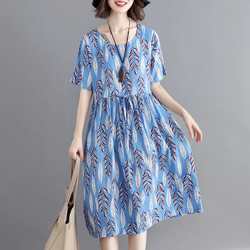 

2020 Новое поступление летнее платье для беременных Женская свободная версия большой Размеры платья для беременных женщин; Одежда MD-02366