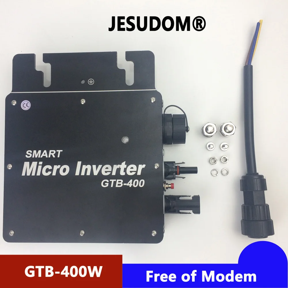 300 Вт 400 микро сетевой инвертор входной DC22V 50V AC230V110V водонепроницаемый солнечный с IP65 сеткой|tie inverter|grid connected