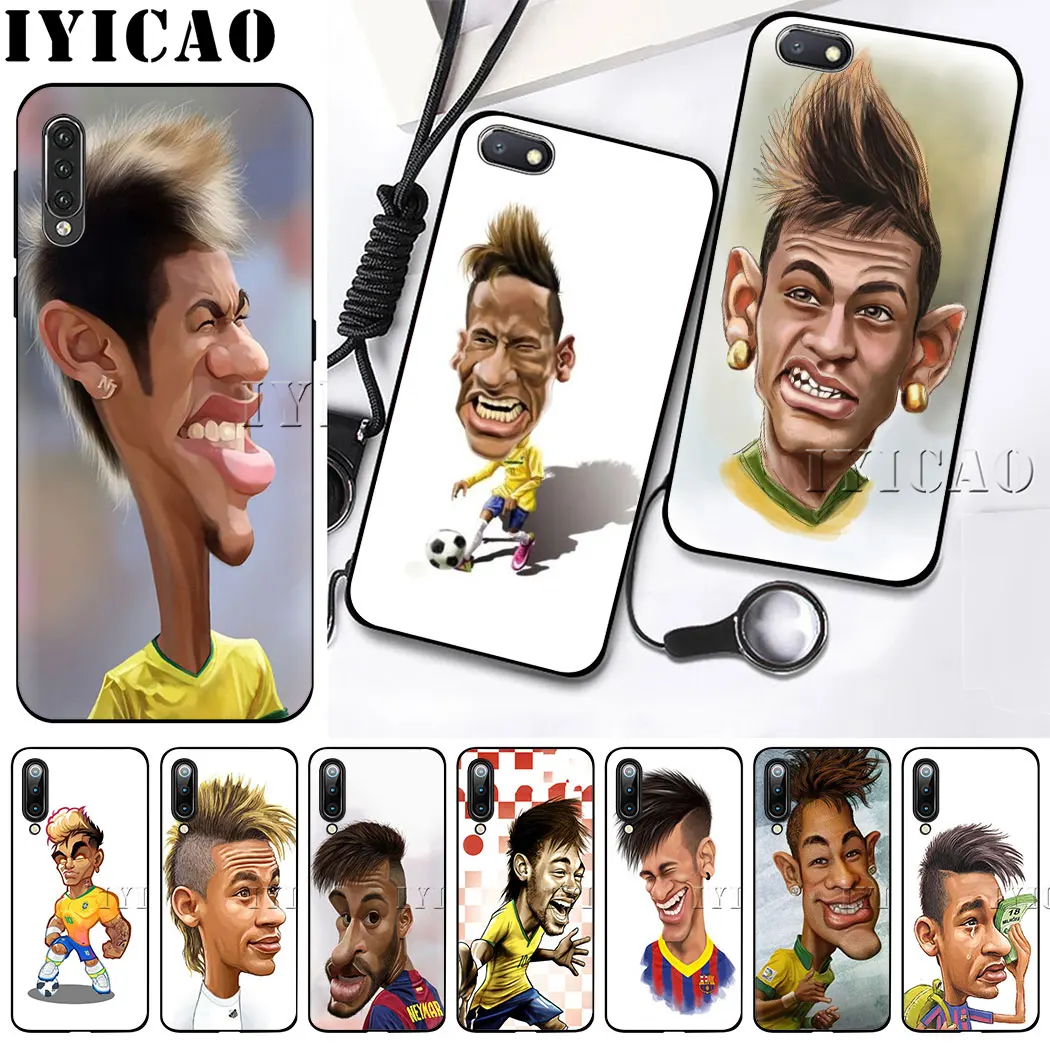 IYICAO мультфильм футболист Neymar 10 мягкий силиконовый чехол для Redmi K20 Proo 7A Go Note 5 6 7 Pro 5A