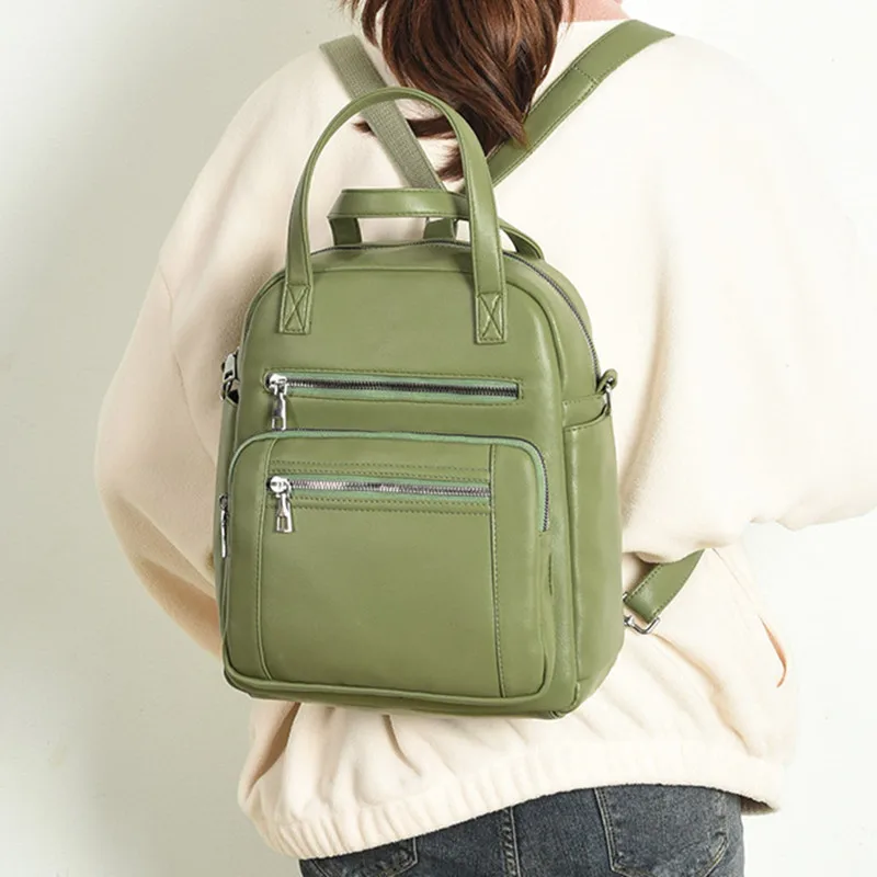 Многофункциональные женские рюкзаки из искусственной кожи женский рюкзак