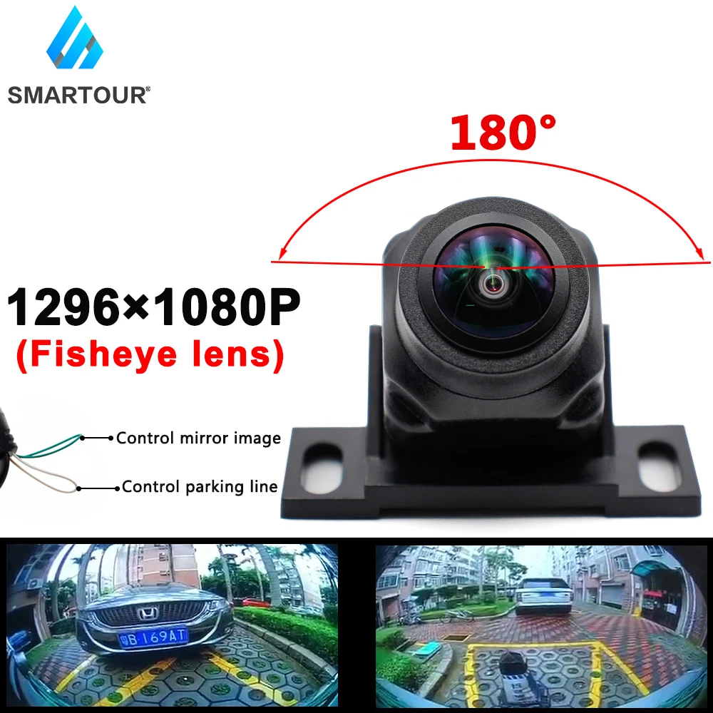 

Камера заднего вида Smartour, водонепроницаемая, с углом обзора 180 градусов
