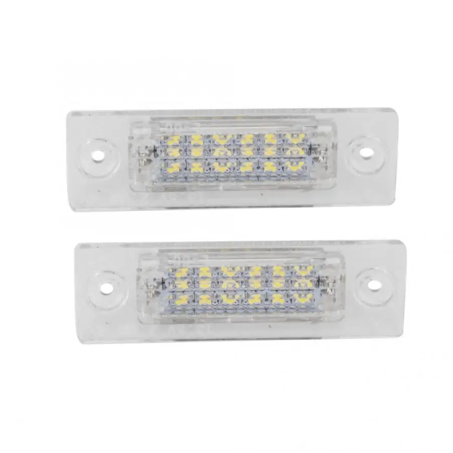 18 SMD светодиодный светильник 12V высокой яркости номерного знака Лампа подходит