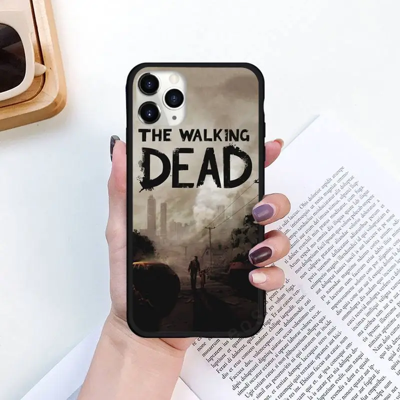 

the walking dead TV series Phone Case for iPhone 11 12 pro XS MAX 8 7 6 6S Plus X 5S SE 2020 XR Luxury brand shell funda coque