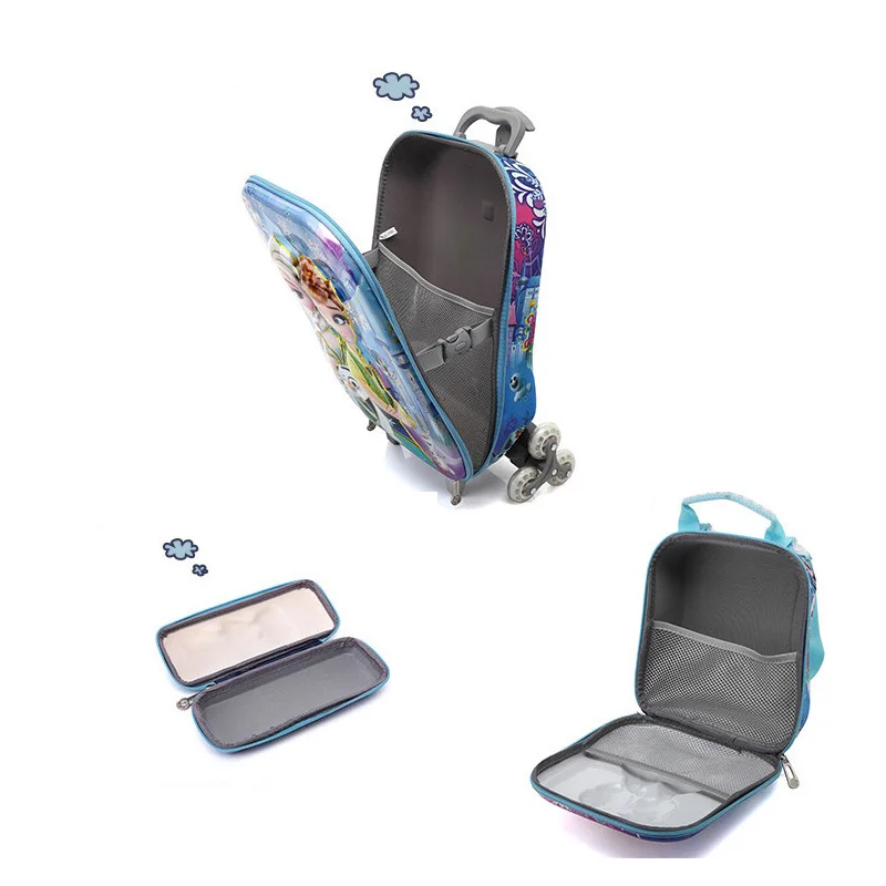 Детская школьная сумка для путешествий чемодан девочек детские дорожные сумки