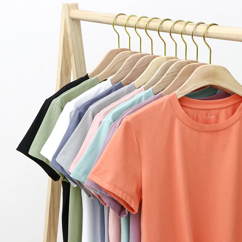 

2021 high quality new women's short sleeves