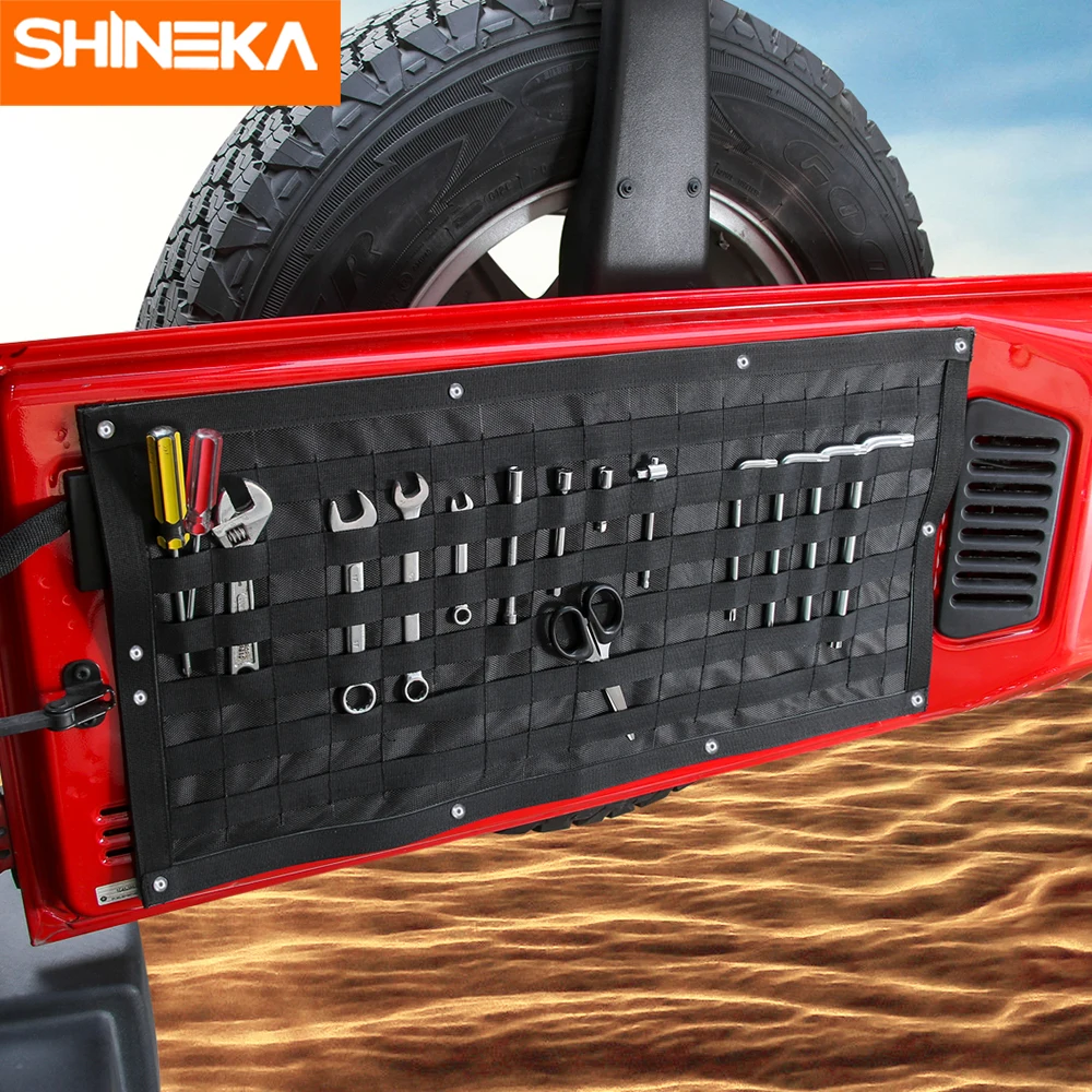 SHINEKA укладка для Jeep Wrangler Автомобильная многофункциональная сумка для хранения Чемодан с инструментами Органайзер аксессуары для Jeep Wrangler