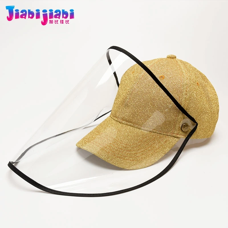 Летние шапки женская маска защита от вирусов пятки для лица модная пластиковый