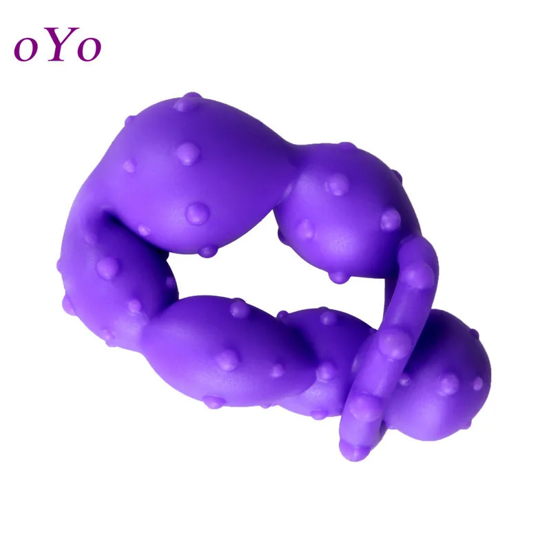 Oyo анальные шарики для заднего двора Анальные игрушки точки G Анальная пробка