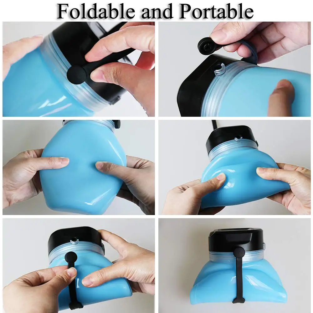 USB Перезаряжаемые Солнечный кемпинговый светильник воды для занятий спортом 3