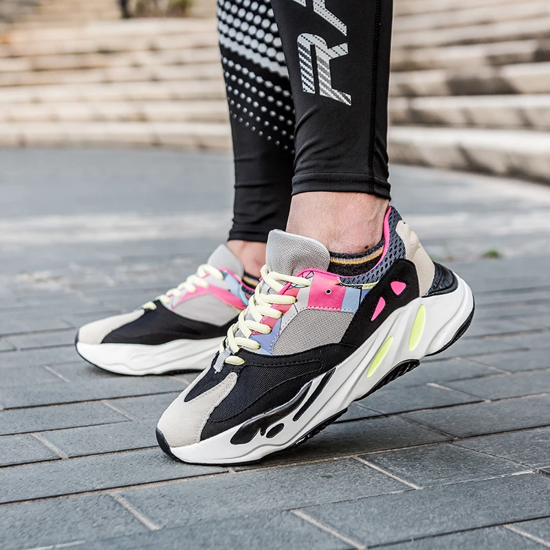 Мужская повседневная обувь Осенние удобные кроссовки на платформе Уличная