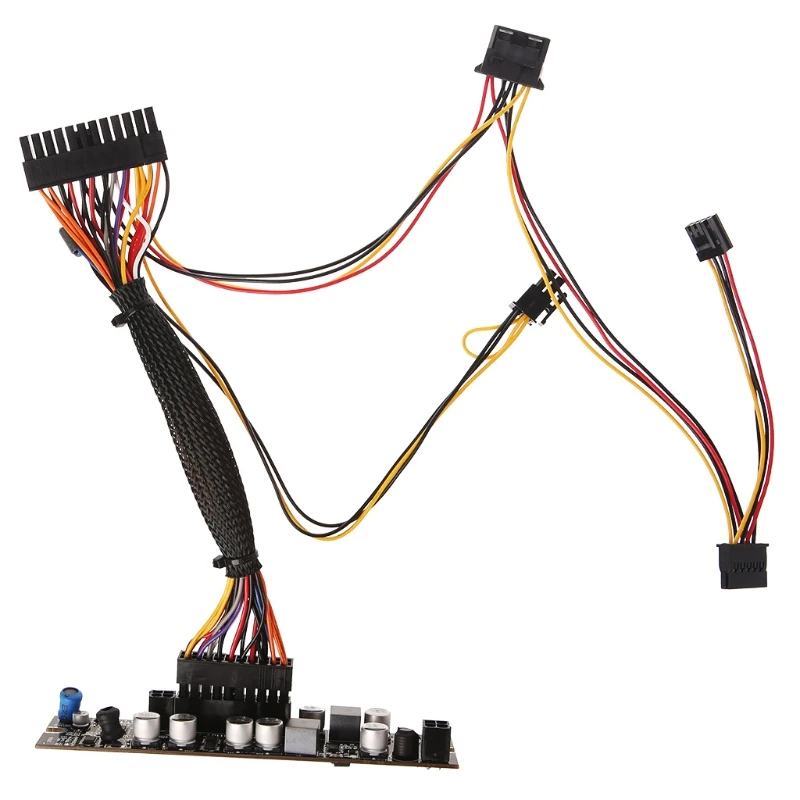 Блок питания Pico 24Pin Mini ITX DC к ATX 12 В постоянного тока 250 Вт модуль ПК с кабелем Прямая